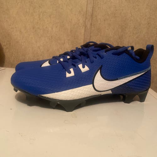 Men Nike Vapor Edge Speed 360 2 Football Cleats Game Royal DA5455-414 Size 10