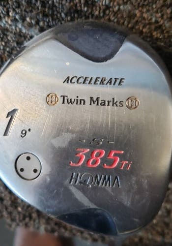 EXTRA NICE EXTRA LONG 47 IN HONMA FORGED FACE ACCELERATE TI 9 DEG DRIVER    gc