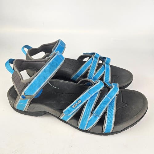 Teva Tirra Women's Size: 9.5 Casual Comfort Strappy Slingback Sport Sandals Blue