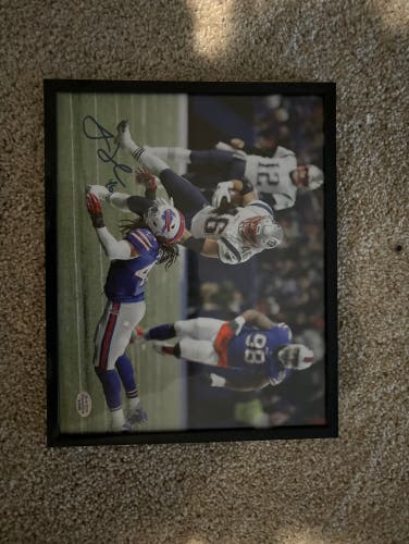 James Develin New England Patriots 8x10” Autographed framed photo