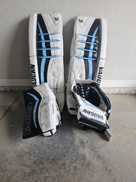 Used 35+2" Vaughn Velocity V6 Regular Goalie Full Set