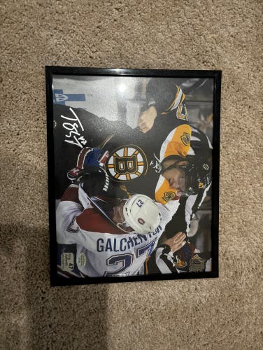 Torey Krug Boston Bruins Autographed 8x10” Framed Photo