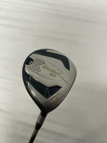 Used Cleveland 588 5 Wood Regular Flex Graphite Shaft Fairway Woods