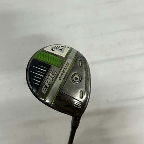 Used Callaway Epic Speed 5 Wood Stiff Flex Graphite Shaft Fairway Woods