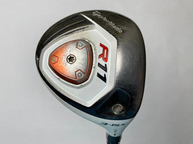 Taylormade R11 3 Fairway Wood 15.5* Fujikura Blur 70g Regular Graphite Mens RH