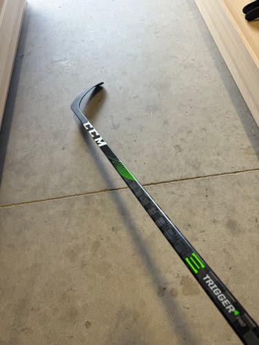 VERHAEGHE New Senior CCM Left Hand 80 Flex P90 Pro Stock RibCor Trigger 4 Pro Hockey Stick