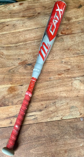 Used 2022 Marucci CAT X USSSA Certified Bat (-5) Composite 25 oz 30"