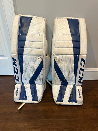Used  CCM Revolution 595 Goalie Leg Pads