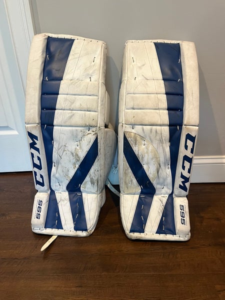 Used CCM Revolution 595 Goalie Leg Pads