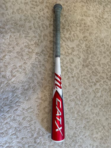 Used 2023 Marucci CAT X USSSA Certified Bat (-10) Alloy 17 oz 27"