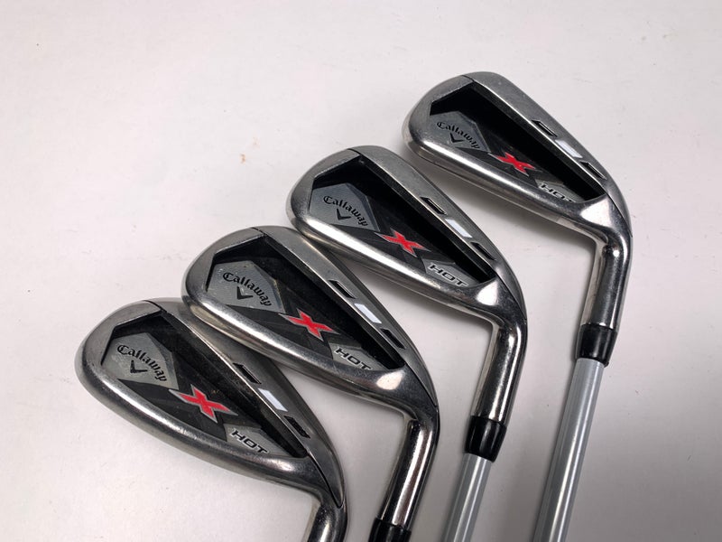 Callaway 2013 X Hot Iron Set 6-AW 75g Regular No 8 & PW RH