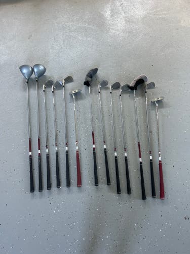 Kids Golf Club Set Lot 13 Clubs