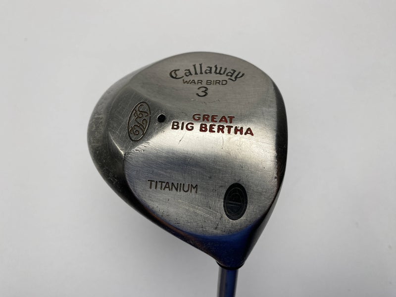 Callaway Original Great Big Bertha 3 Fairway Wood 15* BB UL Firm Graphite RH