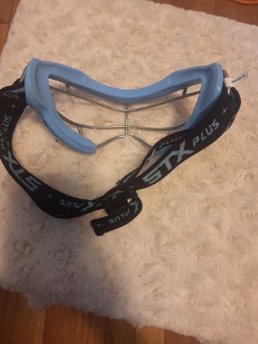 stx sight plus lacrosse / field hockey goggles adult womens eye protection mask