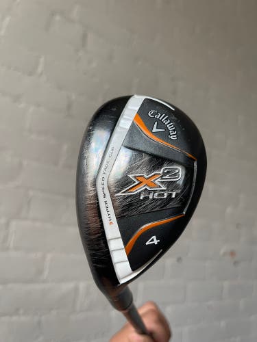 Callaway X2 Hot 4 Hybrid Regular Flex Left Hand