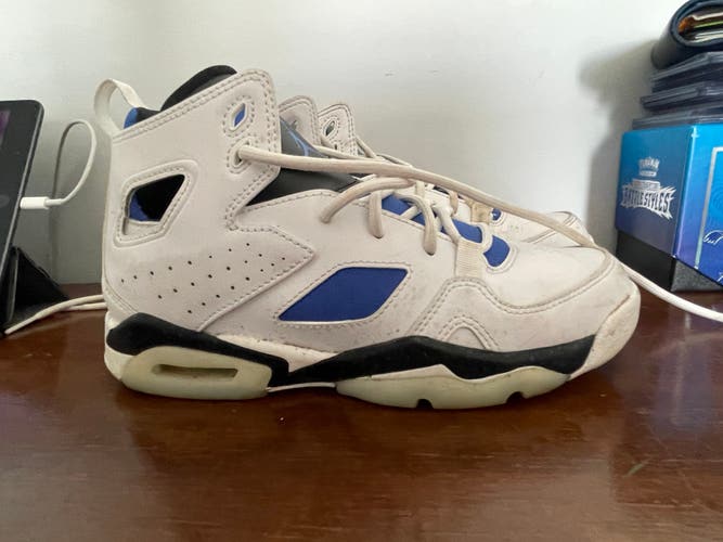 Used Jordan Flight Club 91 GS “white hyper royal” 4Y