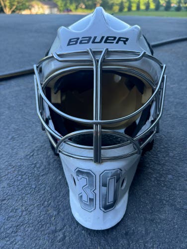 Used Senior Bauer  Goalie Mask