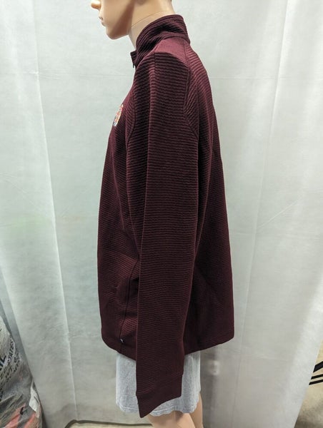 NWT Harvard Crimson Cutter & Buck 1/4 Zip Pullover Jacket XXL 2XL NCAA