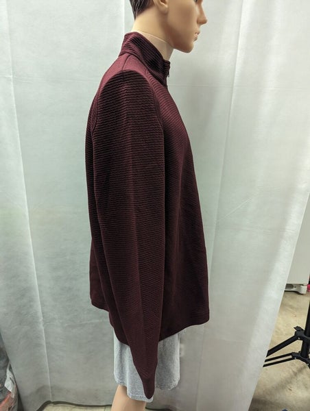 NWT Harvard Crimson Cutter & Buck 1/4 Zip Pullover Jacket XXL 2XL NCAA