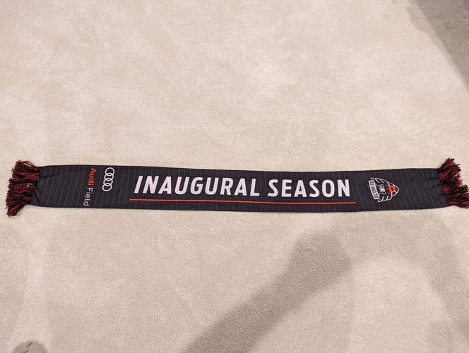 DC United Inaugural Season Audi Field 2018 Season Ticker Holder Scarf MLS