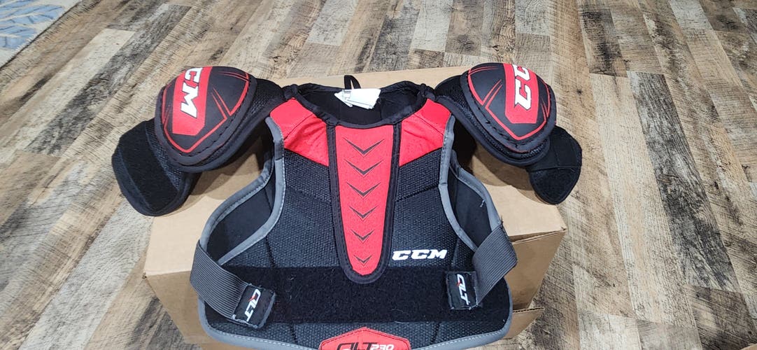 Used Medium Junior CCM QLT 230 Shoulder Pads