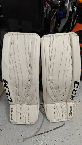 Used 33" CCM Premier R1.9 Goalie Leg Pads