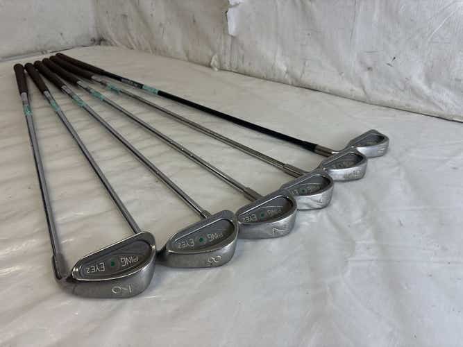 Used Ping Eye 2 Green Dot 4i-9i Golf Iron Set Irons