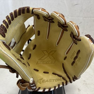 Used Easton X Series Xs1100y 11" Leather Youth Baseball Fielders Glove