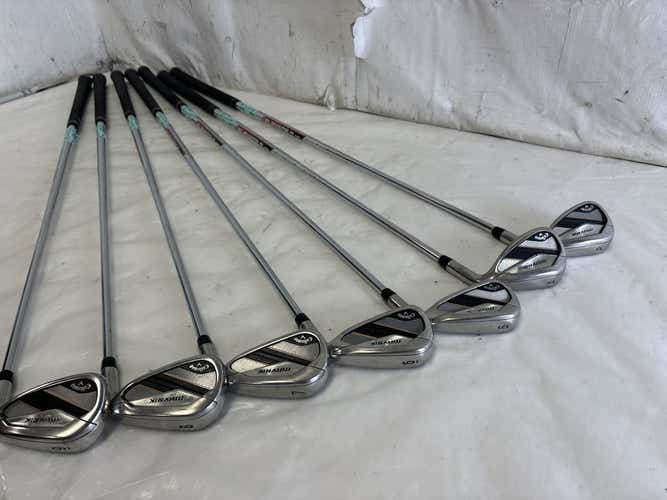 Used Callaway Mavrik 5i-aw Regular Flex Steel Shaft Golf Iron Set Irons