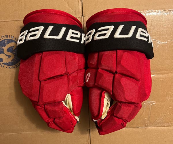 New Jersey Devils Bauer Supreme MACH Gloves 14”