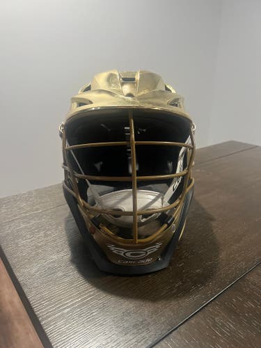 Gold Cascade S Lacrosse Helmet