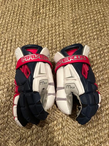 Slightly Used Maverik Max 2019 13"  Showtime Goalie Lacrosse Gloves