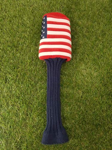 AMERICAN FLAG DRIVER HEADCOVER VERYGOOD