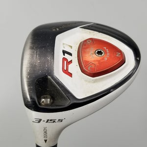 LEFTY 2011 TAYLORMADE R11 3 WOOD 15.5* REGULAR FUJIKURA BLUR 70+HC GOOD
