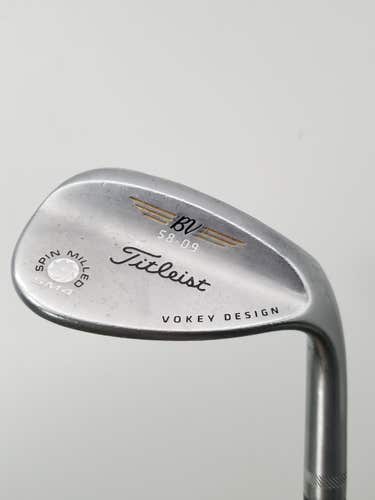 2011 TITLEIST VOKEY SM4 CHROME WEDGE 58*/9 REGULAR TT DYNAMIC GOLD R300 35" FAIR