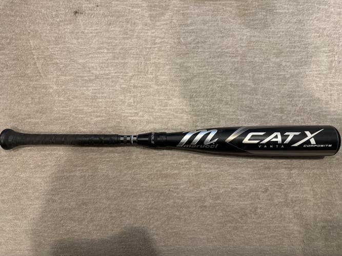 Used 2023 Marucci CAT X Vanta USSSA Certified Bat (-10) Composite 19 oz 29"