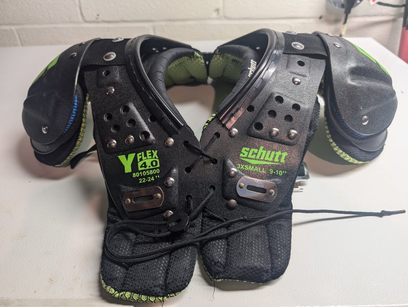 Used 3XS Youth Schutt Y Flex 4.0 Youth Shoulder Pads