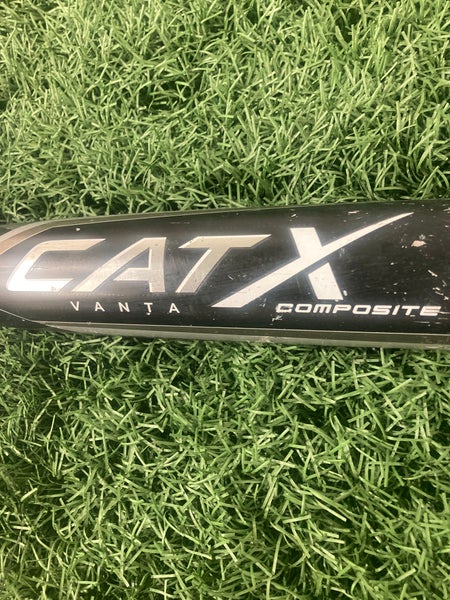 Batte Baseball Marucci CAT X Vanta – 30 Pouces – 20 Oz – Équilibrée – Jeunesse Noir