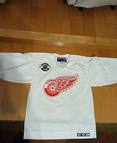 Official CCM Detroit Red Wings Practice Jersey - Medium
