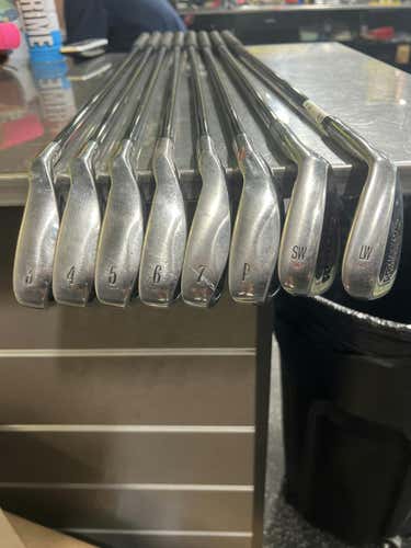 Used Warrior Tcp Technology 3i-gw Aw Stiff Flex Steel Shaft Iron Sets