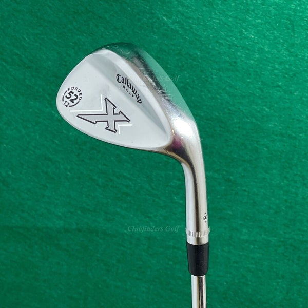 Callaway X Forged Chrome 52-12 52° Gap Wedge Project X Rifle 6.0 Steel Stiff