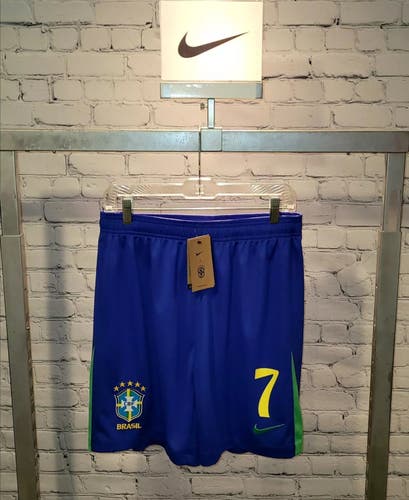 L #7 VINI JR BRASIL HOME SHORTS COPA AMERICA 2024