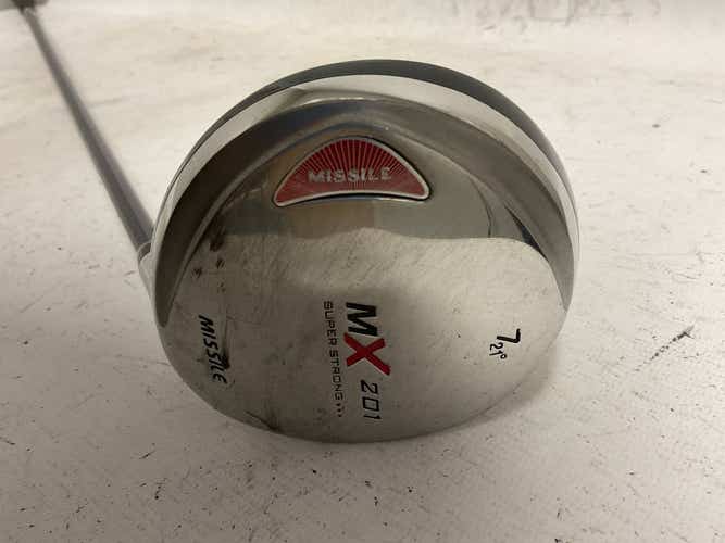 Used Missle Mx201 7 Wood Regular Flex Graphite Shaft Fairway Wood