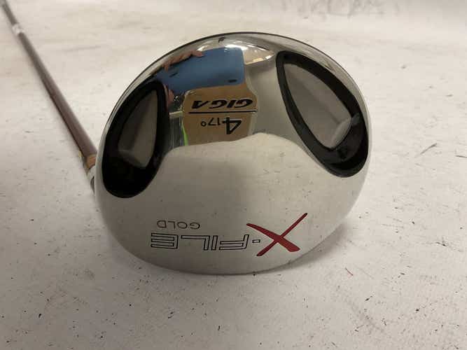 Used Giga X-file Gold 4 Wood Regular Flex Graphite Shaft Fairway Wood