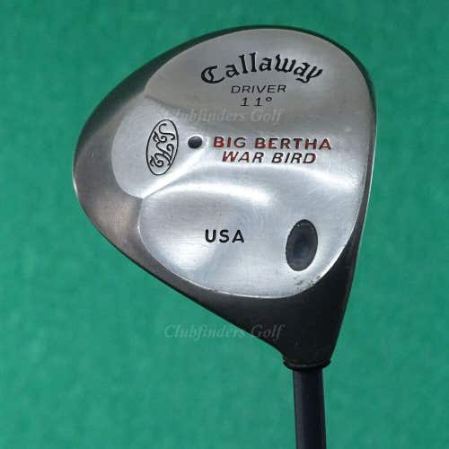 Callaway Big Bertha Warbird 11° Driver Factory RCH 90 Graphite Firm