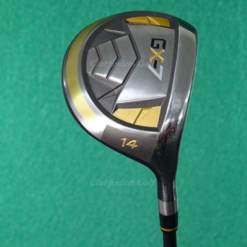 GX-7 X-Metal Driver / Fairway 14° Wood Factory 55G Graphite Senior w/ HC