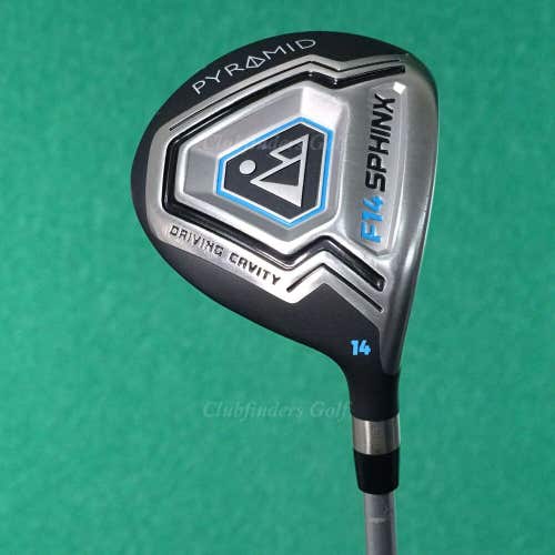 Pyramid F14 Sphynx Fairway Driver 14 Strong 3 Wood Graphite Seniors w/ HC