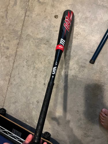Used 2023 Marucci USABat Certified Alloy 16 oz 27" CAT Connect USA Bat