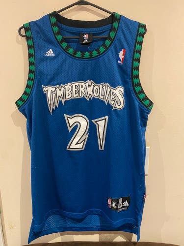 Timberwolves Garnett Small Adidas Jersey