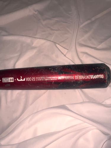 Used 2020 DeMarini Voodoo BBCOR Certified Bat (-3) Alloy 28 oz 31"